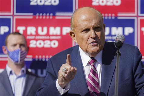 Rudy Giuliani should be disbarred for pursuing Trump’s false election claims, a review panel says